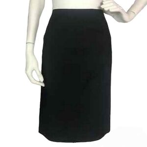 Lilly Pulitzer Skirt Midi Black Tuxedo Stripe 2